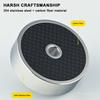 Record Weight Clamp 304 Stainless Steel/Carbon Fiber Vinyl Turntable Clamp for LP Vinyl Record Weight Player
