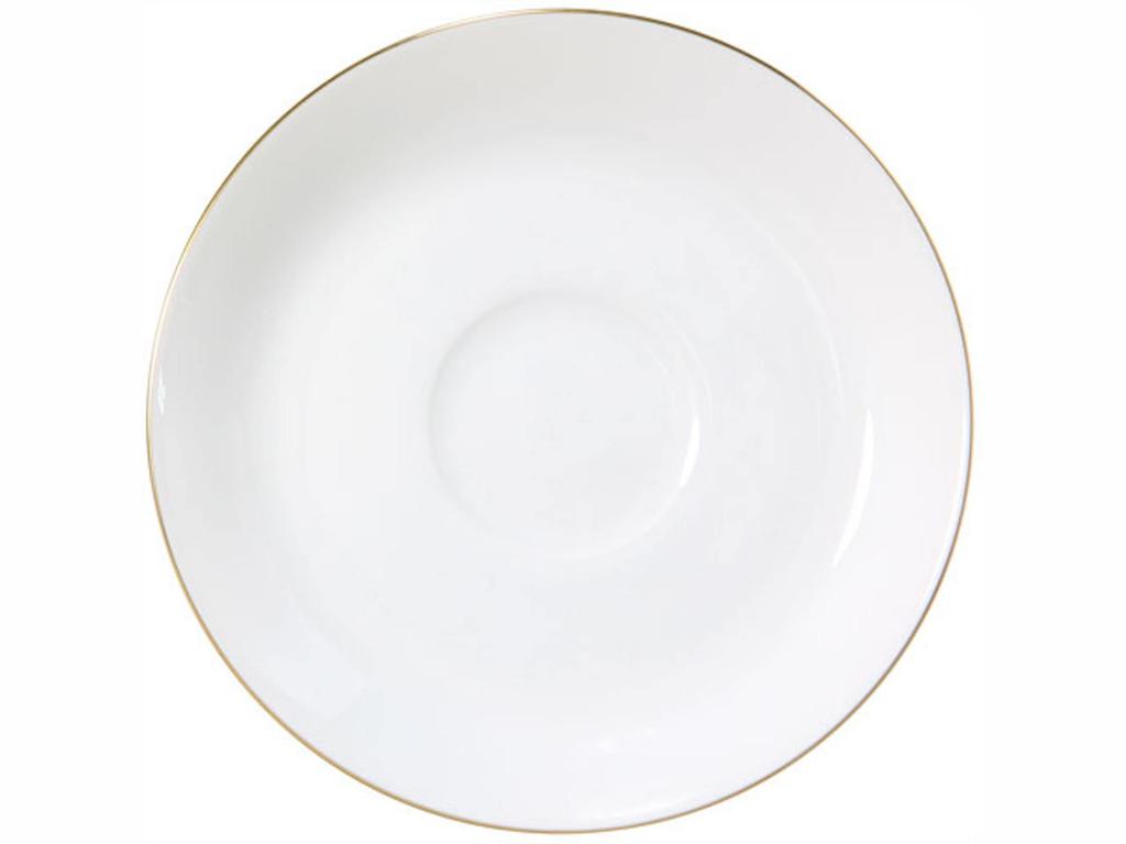 Okura Art China Gold Line Cup Made in & Saucer, Coffee/Tea, Japan, 1c/1001