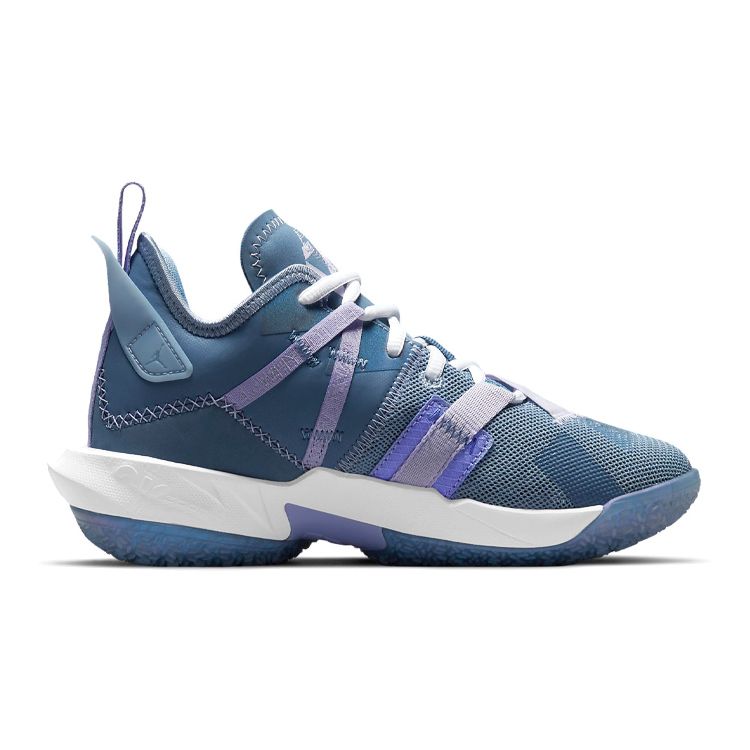 Air Jordan Why Not Zer0.4 GS KB3 Kids Sneakers Blue Indigo-Fog Purple-Pulse CQ9430-400