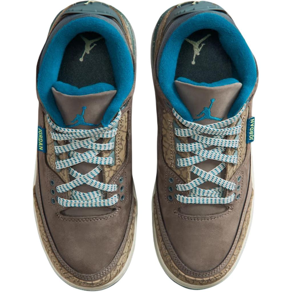Jordan Air Jordan 3 Mid Top Basketball Shoes Brown Unisex IB7066-001
