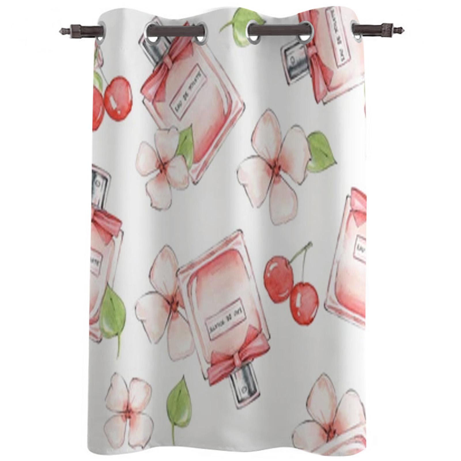 Флакон духов и цветы Оконная штора для детской комнаты Домашние жалюзи Шторы для гостиной — фото 2