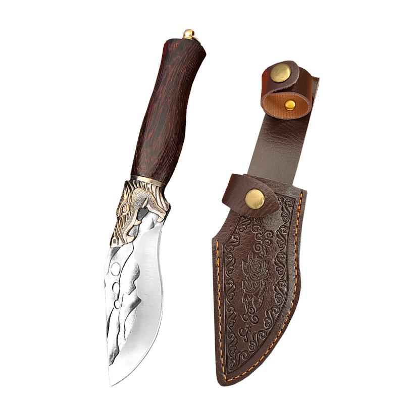 Kuchyňský sekáček na maso Kovaný řeznický nůž Nerezová ocel Vykosťování Loupací nůž Odřezávací nůž Šéfkuchař Kráječ Kráječ Ovocné nože Grilování