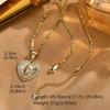 Vnox Virgin Mary Prayer Necklaces For Women Trendy Metal Chain Oval Heart Geometry Pendant Necklace Religious Christ Jewelry