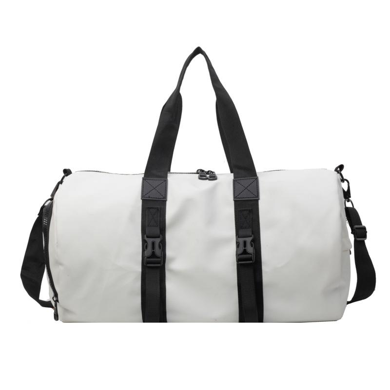 

Anti-splashing Water Dry and Wet Separation Travel Bag Large Capacity Portable Swimming Yoga Bag Leisure Sports Training Fitness Bag белый