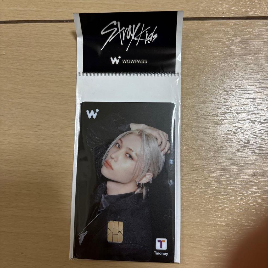 [USED] Stray Kids WOWPASS Tmoney Card Felix Korea Travel