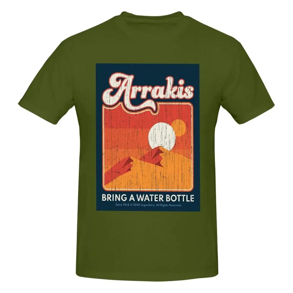 Dune 2020 Arrakis Desert Design 100 Cotton Tshirt Unisex Oversized T Shirts Unisex Crew Neck Short Sleeve S6xl