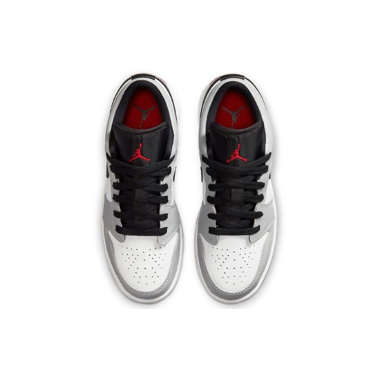 (GS) Air Jordan 1 Low 'Light Smoke Grey' Kids' 553560-030