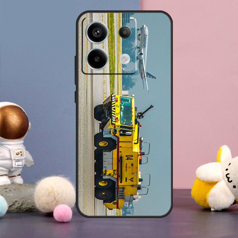 

Fire Truck Case For Xiaomi Redmi Note 15 Pro Plus 10 11 12 13 14 Pro Redmi 15 15C 14C 10C 12C 13C Cover Redmi 10C