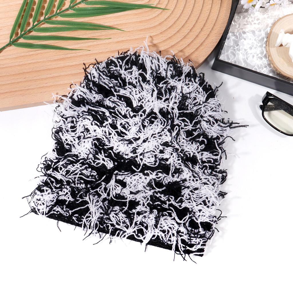 Street Fashion Short Knit Cap With Acrylic Material For Casual Winter Wear