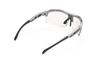 RUDYPROJECT KYBLADE RUNNING Sports Light Impact Photochromic Sunglasses, Gray, X2, Red, SP507497-0R00