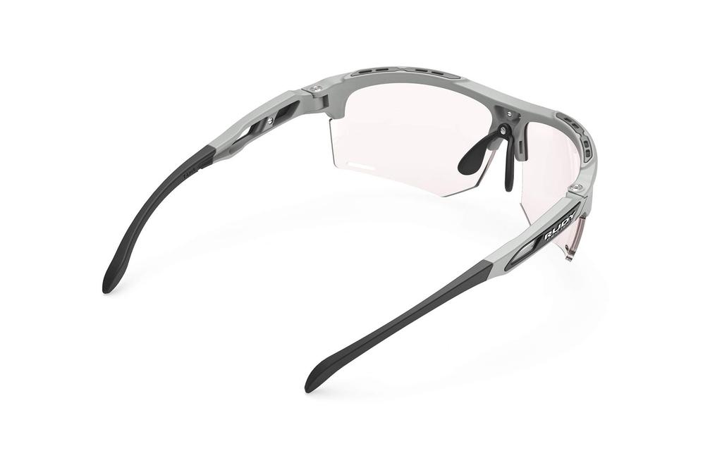 RUDYPROJECT KYBLADE RUNNING Sports Light Impact Photochromic Sunglasses, Gray, X2, Red, SP507497-0R00