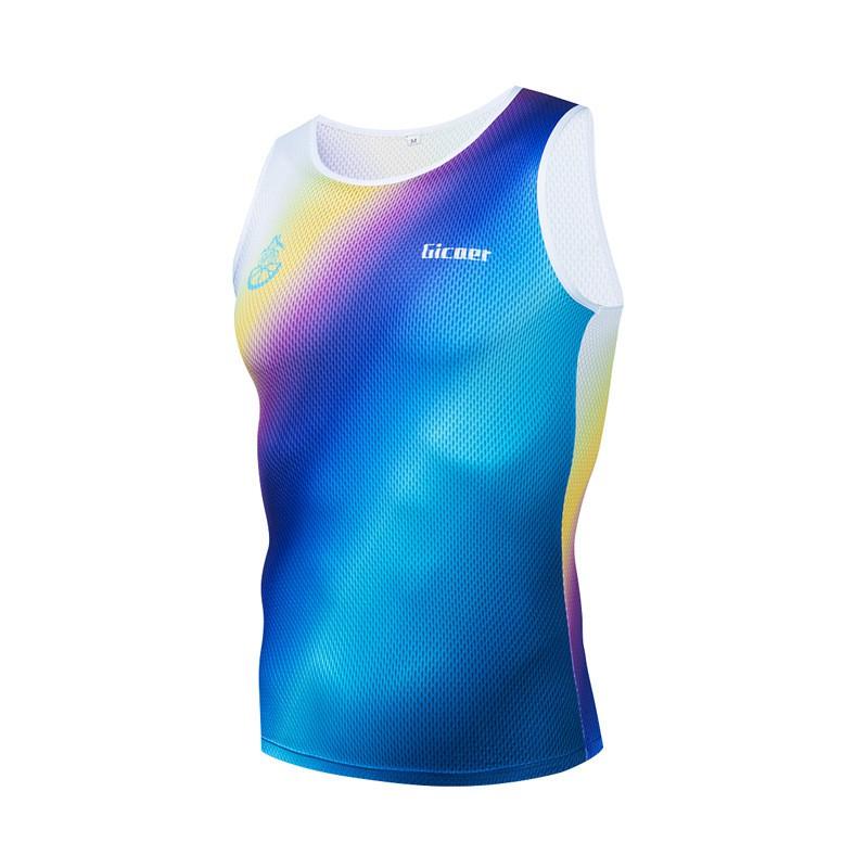 Men Women Cycling Vest Base Layer Breathable Sleeveless Jersey Sports Top Road Bike Riding