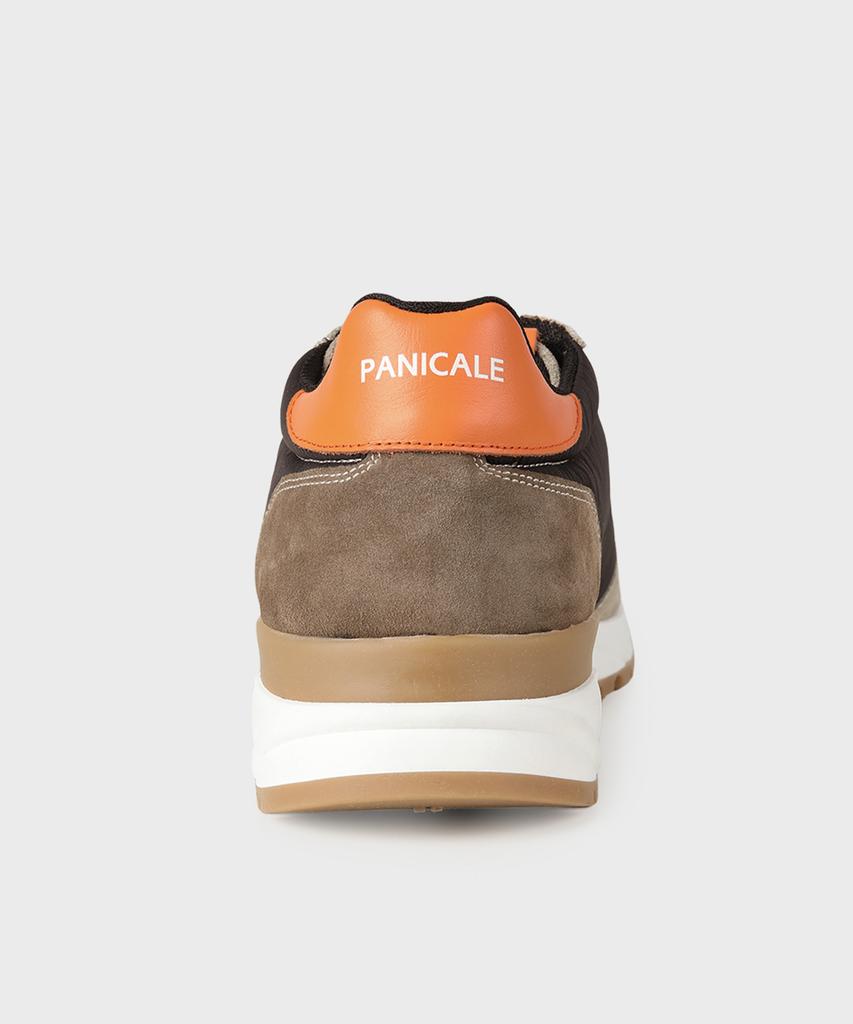 Panicale Brown Napa Leather Sneakers