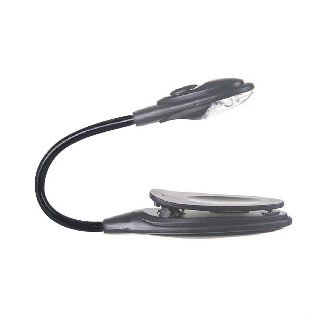 

Светодиодная лампа для книг, мини-клипса на гибком зажиме для путешествий, спальни, светильник для чтения в общежитии, подарок серый