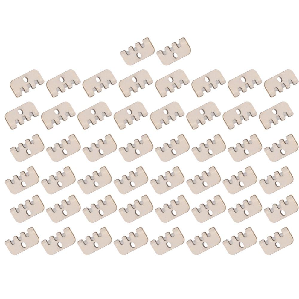 50 Stück Eisen Nähmaschine Garnschneider Zeitsparend Langlebig Stickerei Schneider Präzisionsschnitt Kleine Größe Schneidezubehör