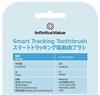 (Genuine Product) InfinitusValue Smart Tracking Electric Toothbrush Replacement Brush Heads, Regular Size, 4-Pack, White IVHB01WBR4