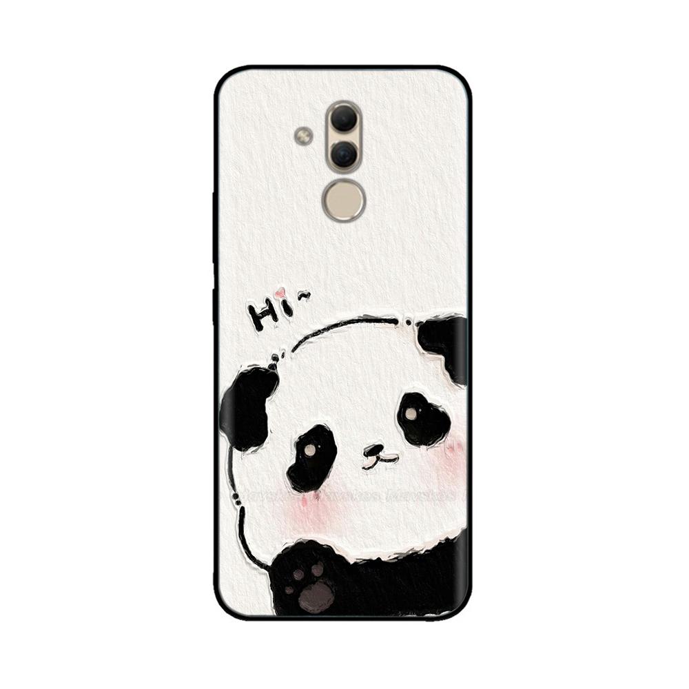 For Huawei Mate 20 Lite Case Cartoon Soft Silicone Phone Cover For Huawei Mate 20 Mate20 Pro Cases Bags Shockproof Painted Cover