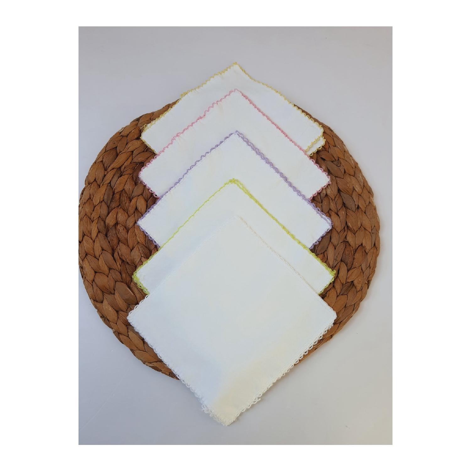 

Упаковка из 10 шт. Ekebaby из 100% хлопчатобумажной чесаной ткани, детские салфетки для подгузников для рта, 17x17 см