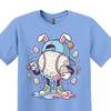 Easter Bunny Baseball T-Shirt, Unisex Gildan Softstyle Tee