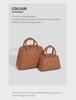 Lychee Pattern Hand-Held Crossbody Bag - 2024 Original Boston Design
