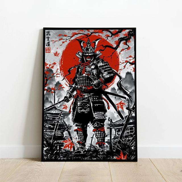 

Японская живопись тушью, Тории, Журавль, Самурай Гейша, Карп Кои, Художественные принты на холсте, Настенное искусство, Фреска для домашнего декора 30x40cm No Framed