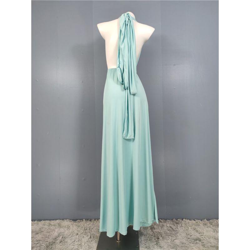 Export Single French Style Romantic Fashion New Arrival Classy Bandage Birthday Party Open Back Socialite Elegant Dress Multiple Wear