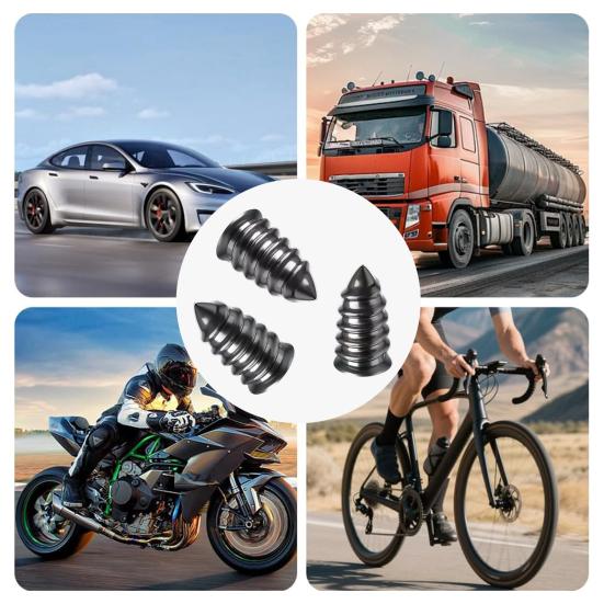 Kit Unghii de Cauciuc pentru Repararea Anvelopelor, Spicuri pentru Petecirea Anvelopelor, Instrument Ușor DIY pentru Auto-Servire, pentru Puncție