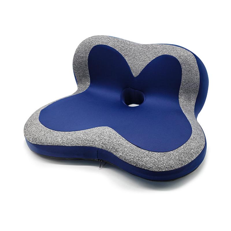 Memory Foam Petal Seat Cushion & Back Support Combo for Office, Car, Student Chairs