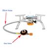 Gas Refill Fuels Valves Connector Extension Hose Outdoor Gas Stove Pipe Flexible Furnaces Switches Gas Stove Adapter
