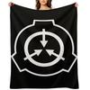 SCP Foundation Logo Throw Blanket Fashion Sofas Valentine Gift Ideas For Sofa Thin Summer Blankets