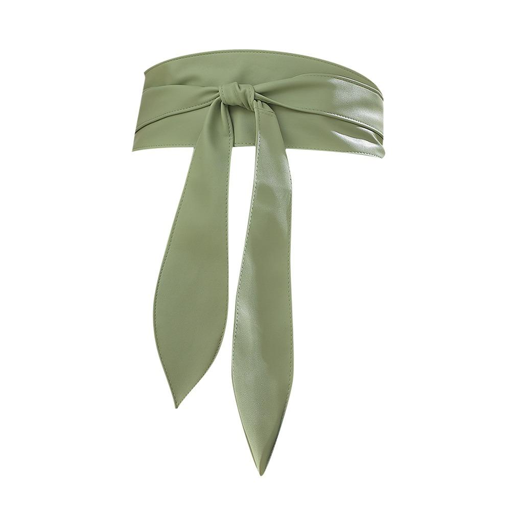 

Широкий корсетный пояс Элегантные длинные завязки-банты Бант Поясные ленты Для женщин Леди Девушки Свадебный зелёный