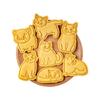 Assorted Cats Shape Cookie Molds Creative Cats Designs Biscuits Baking Stamper for DIY Cookie Making Enthusiasts