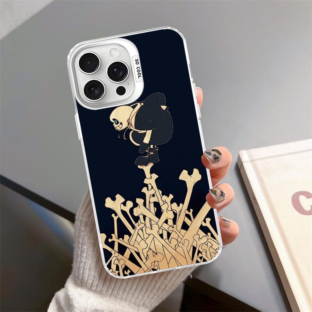Game undertale Phone Case For iPhone 16 15 14 13 12 11 Pro Max X XR XSMAX Matte Shockproof Back Cover