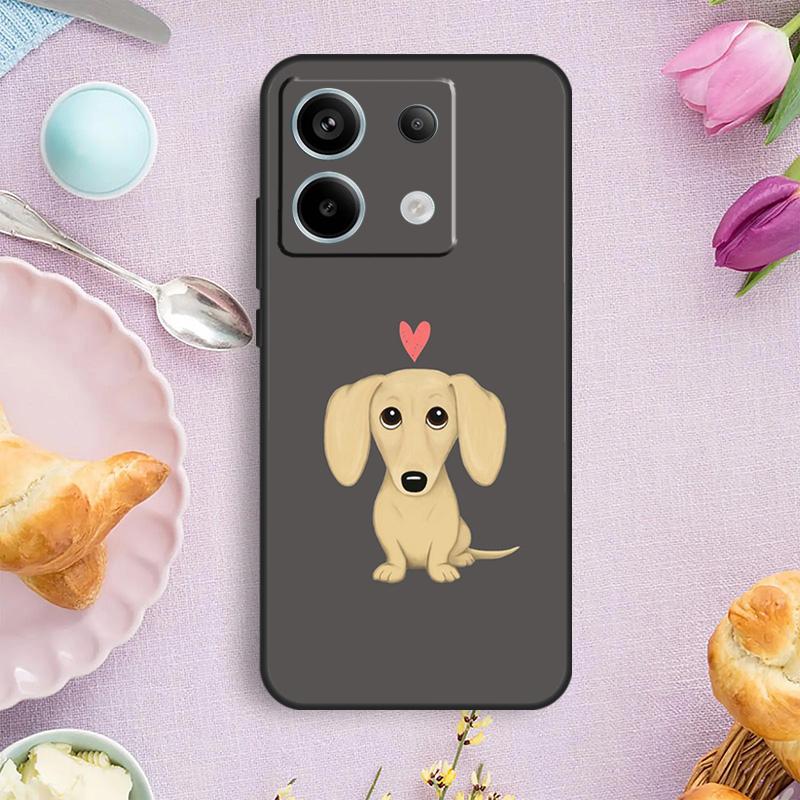 Dachshund Dog Case For Xiaomi Redmi Note 15 Pro Plus 10 11 12 13 14 Pro Cover For Redmi 14C 15C 12C 10C 13C