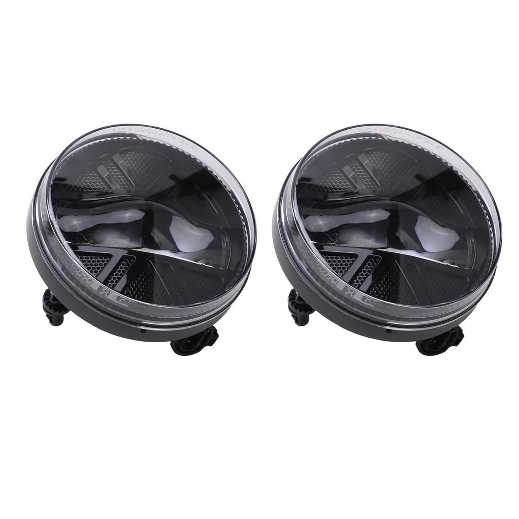 Pair of 5.5in LED Fog Lights 4800LM IP67 Waterproof Replacement for Sierra 1500 2500HD 3500HD