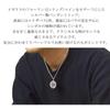 Shinjuku Gin no Kura Florin Coin Silver 925 Necklace 2 Shillings Coin Elizabeth II Pendant British Silver Coin Simple (with Chain)