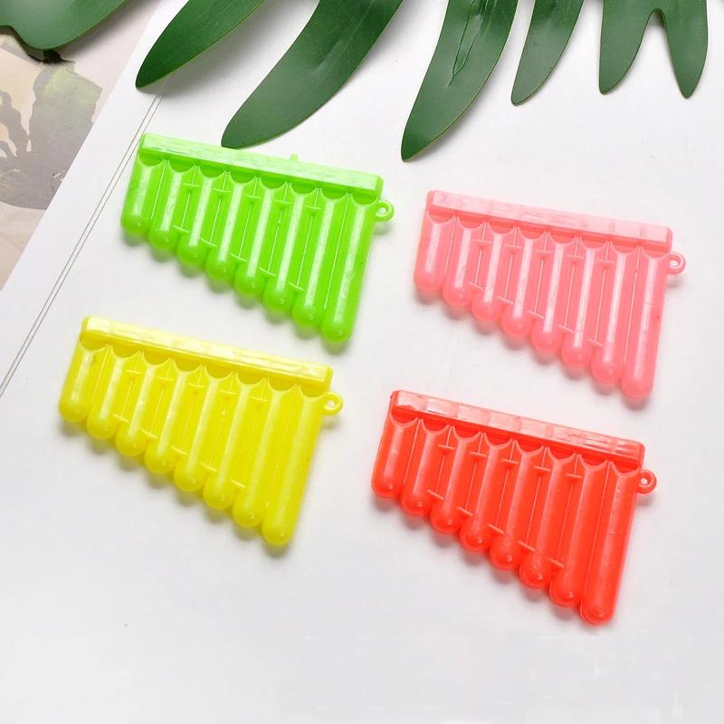 1PC Mini Plastic Eight-Tone Harmonica Children Music Toys Baby Educational Toy Musical Instrument For Boys Girls Birthday Gifts