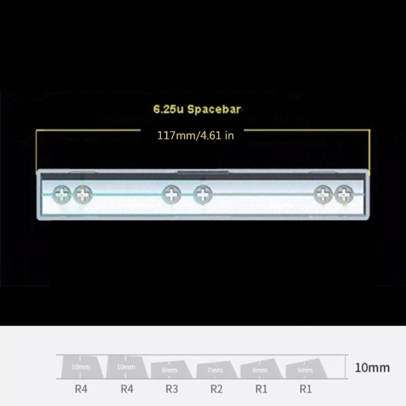 64/74 Tasten Transluzente Tastenkappen Spinnennetz Seitenaufdruck Hintergrundbeleuchtet Durchscheinende Tastenkappen für 60 61 63 64 65 67 68 Tastaturen