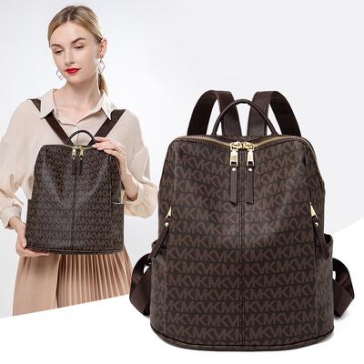Módny potlačený ruksak Dámsky letný ruksak s veľkou kapacitou Retro proti krádeži Mamičkina cestovná taška
