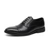 FashionGenuine Leather Shoes for Men Oxfords Lace Up Male Wedding Party Office Work Shoes Elegant Designer Brand Dress Shoes for Men