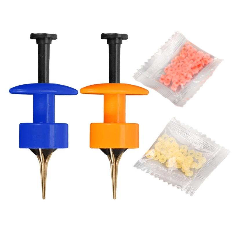 Portable Baits Earthworm Device Live Maggots Quick Feeding Hook Clip Bloodworm Clip Fishing Tackle Accessories Enduring