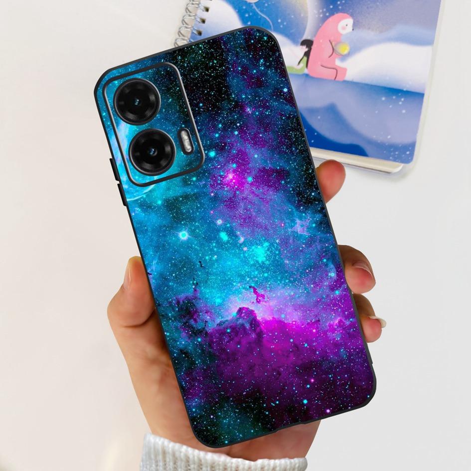 For Motorola Moto G35 5G Case 2024 Cute Cartoon Cat Butterfly Bumper Soft Silicone Phone Cases For MotoG35 G 35 Protective Cover