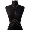 Sommer Körperkette Harness Acryl Taille Bauchkette Für Frauen Sexy Accessoires Neuer Körperschmuck Dekoration