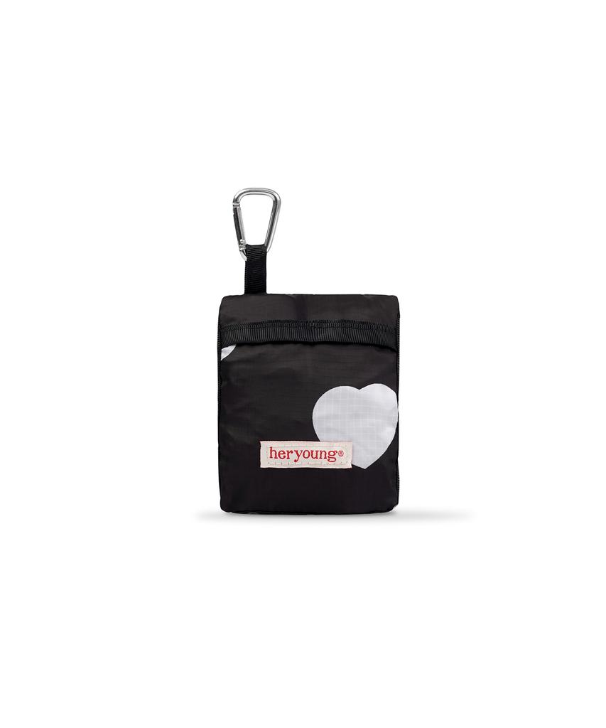 Heryoung Helen Packable Nylon Bag (Caviar)
