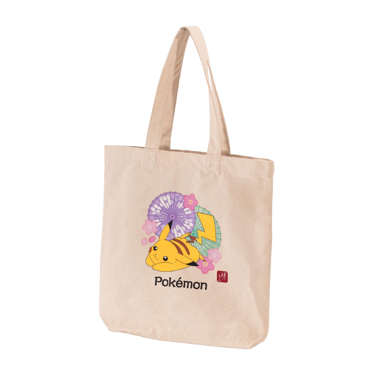 

Canvas Tote Bag for Pokémon Kids, Off-White