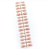 Nude Peach Pink Gradient Blush Medium-Long Press-On Nails - Xiaohongshu Favorite