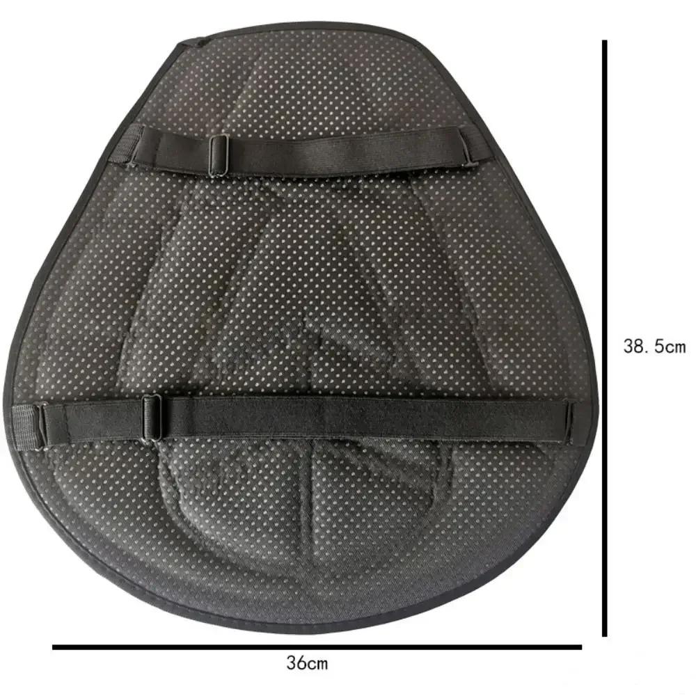Air Motorbike Pillow Pad Cover Anti Slip Soft Motorcycle Seat Cushion Breathable Gel Seat Motorbike Pillow Pad for Travel Biking