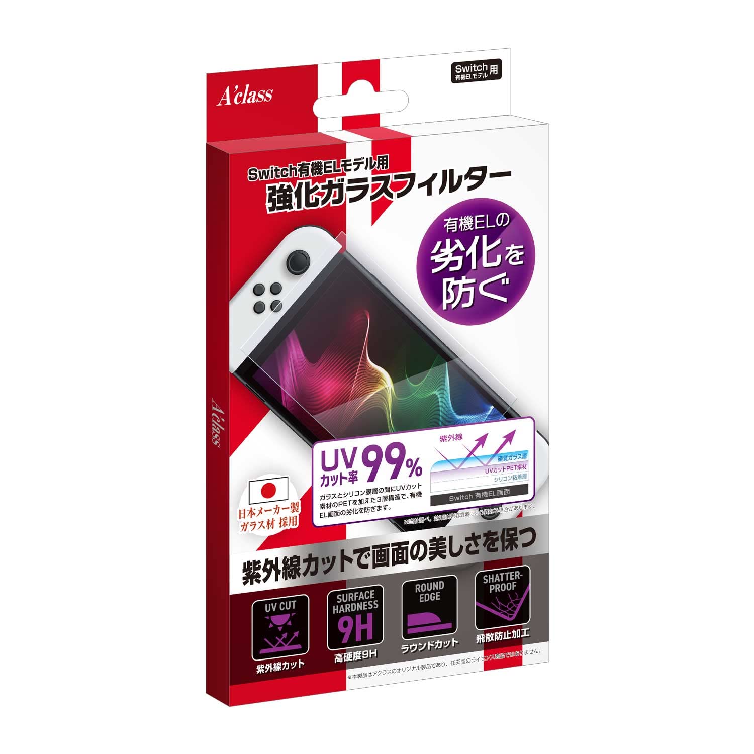 

Фильтр из закаленного стекла для модели Akras Switch organic EL [УФ-фильтр]