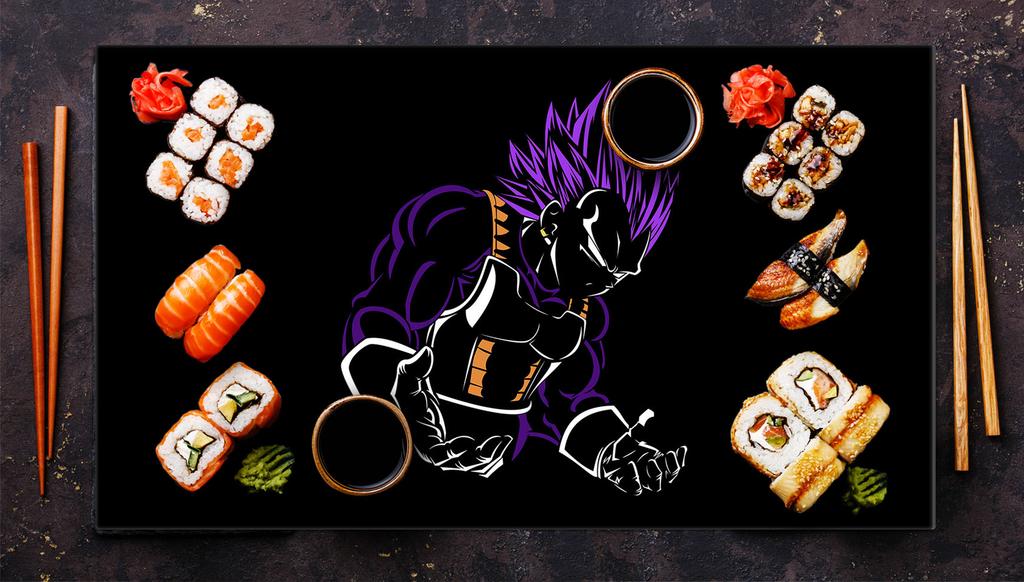 Szklana Płyta Ochronna Na Kuchenkę 90x52 Anime