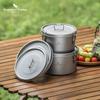 Titanium Food Storage Container Leakproof Lunch Box Outdoor Home Office Adult Use 900ml 1500ml